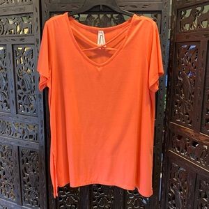 Orange Swing Top